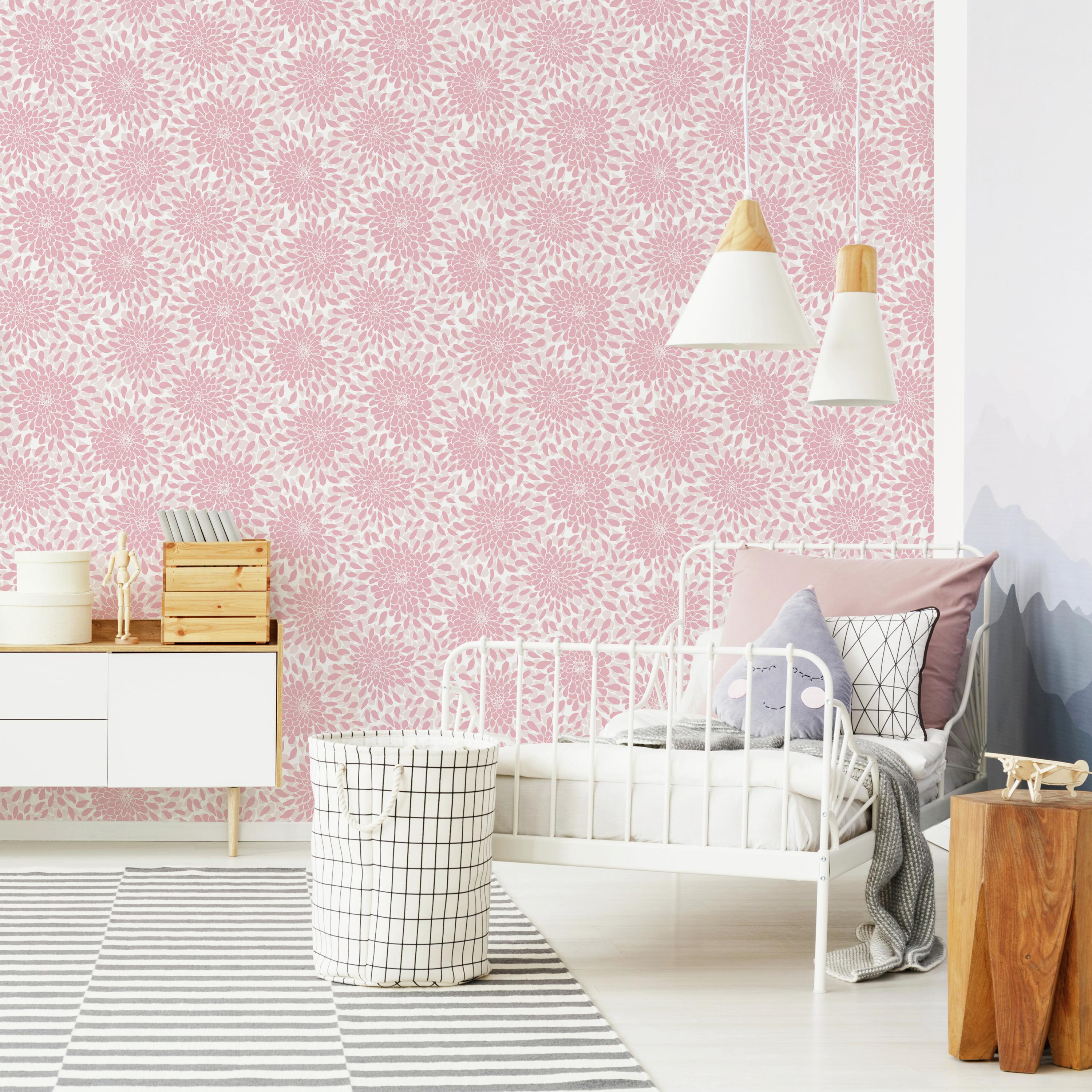 RoomMates Perennial Floral Peel & Stick Wallpaper