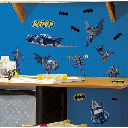 RoomMates RMK1148SCS Batman: Gotham Guardian Peel and Stick Wall Decals