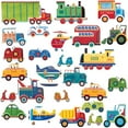 thumbnail image 1 of Transportation Peel and Stick Wall Decals RMK1132SCS Cars & Trucks Nursery Decor Stickers, 1 of 9