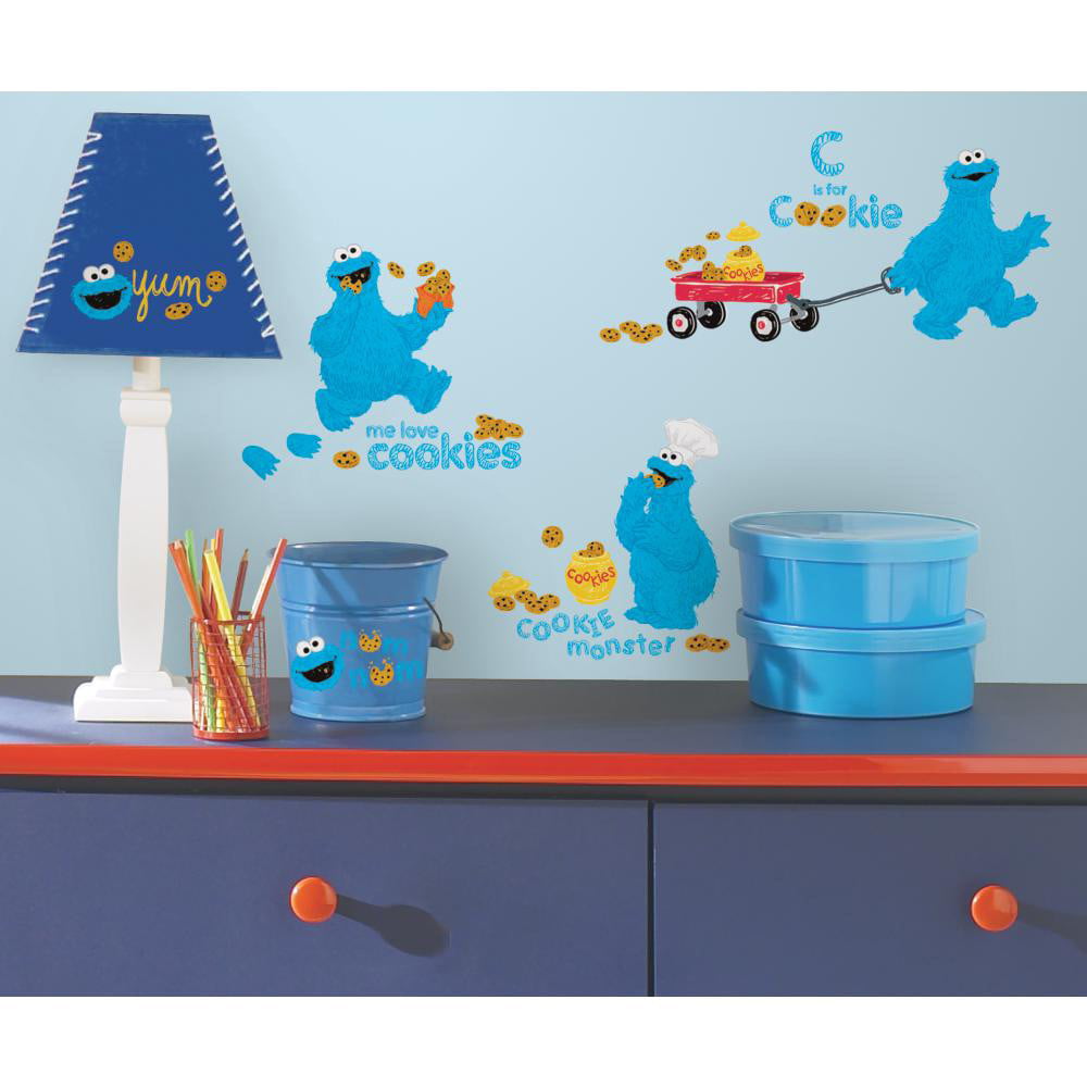 Wall Sticker for kid The baby cookie monster