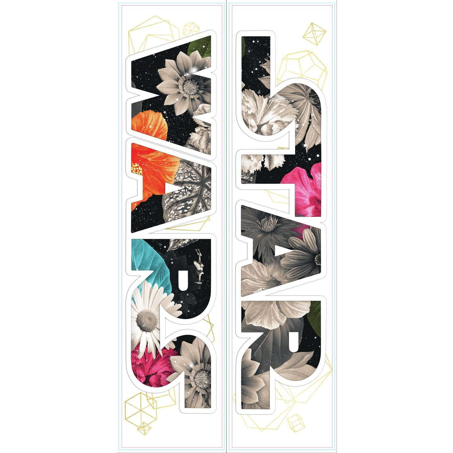 RoomMates Star Wars Floral Logo Peel and Stick Wall Decals with Foil