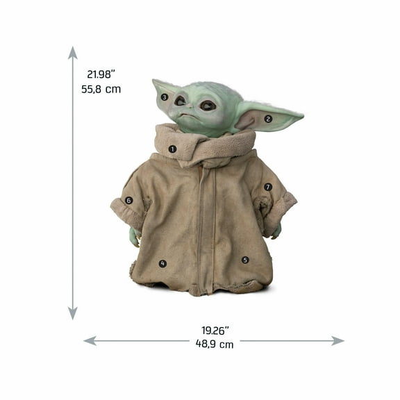 RoomMates Star Wars the Mandalorian The Child (Baby Yoda) Peel and Stick Wall Decal
