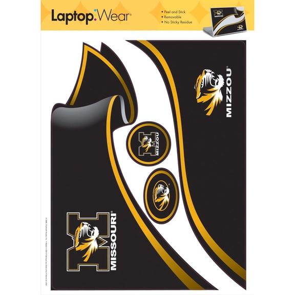 RoomMates University of Missouri Laptop Skin