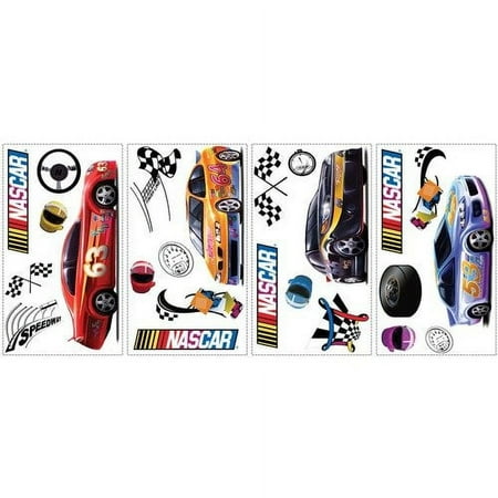 RoomMates WT1068SCS Nascar Peel and Stick Wall Decals