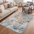 thumbnail image 1 of Roomisland Area Rugs 4x6FT Washable for Living Room, Non Slip Modern Abstract Carpet Stain Resistant Soft Low Pile Indoor Floor Rug for Bedroom Kitchen Home Office, 1 of 7