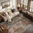 thumbnail image 1 of Roomisland Area Rugs 5x7FT Washable for Living Room, Non Slip Modern Abstract Carpet Stain Resistant Soft Low Pile Indoor Floor Rug for Bedroom Kitchen Home Office, 1 of 8