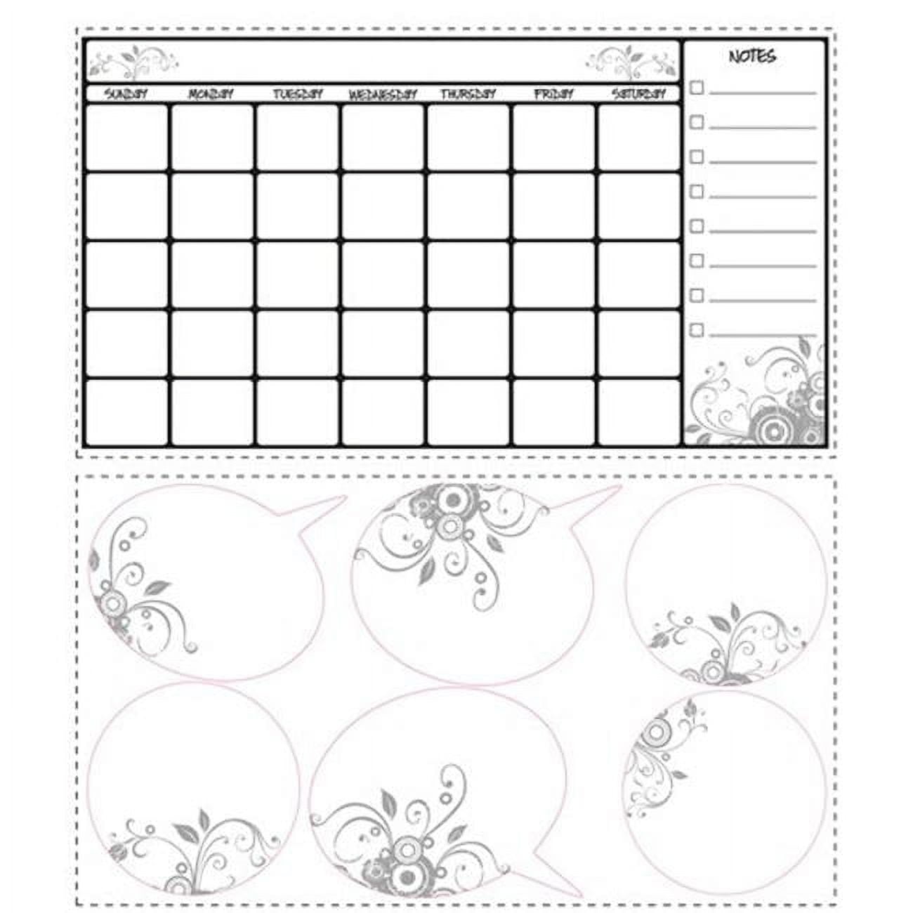 Roommate RMK1556SCS Dry Erase Calendar Wall Decals