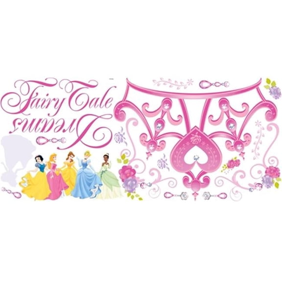 Roommate RMK1580GM Disney Princess Crown Giant Wall Decals