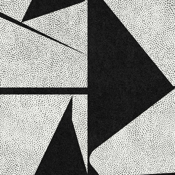 Roommates Studio Black Caden Peel and Stick Wallpaper 30.75 Sq. ft, 1 Count