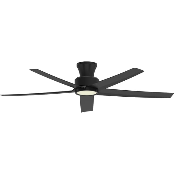 Roomratv 52 inch Ceiling Fans with Lights, Large Air Volume Ceiling Fans with Reversible Quiet DC Motor and Remote