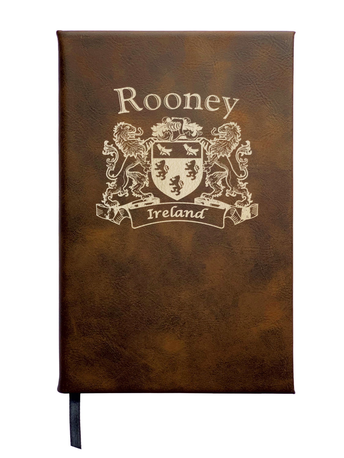 Rooney Irish Coat of Arms Leather Journal