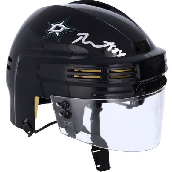 Roope Hintz Autographed Hand Signed Dallas Stars Mini Helmet - Fanatics COA