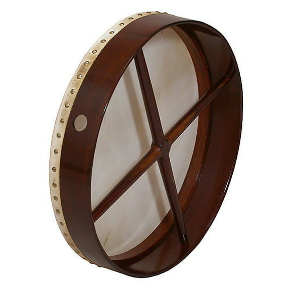 Roosebeck BTGTR Fixed Head/Crossbar Bodhran, 18 x 3.5 Inches
