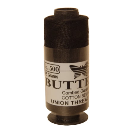 Roosebeck Combed Cotton on Spool - Black