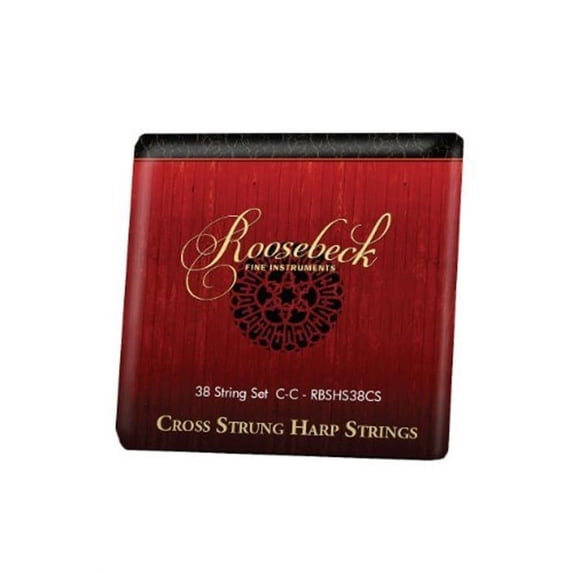 Roosebeck Cross Strung Harp 38-String Set