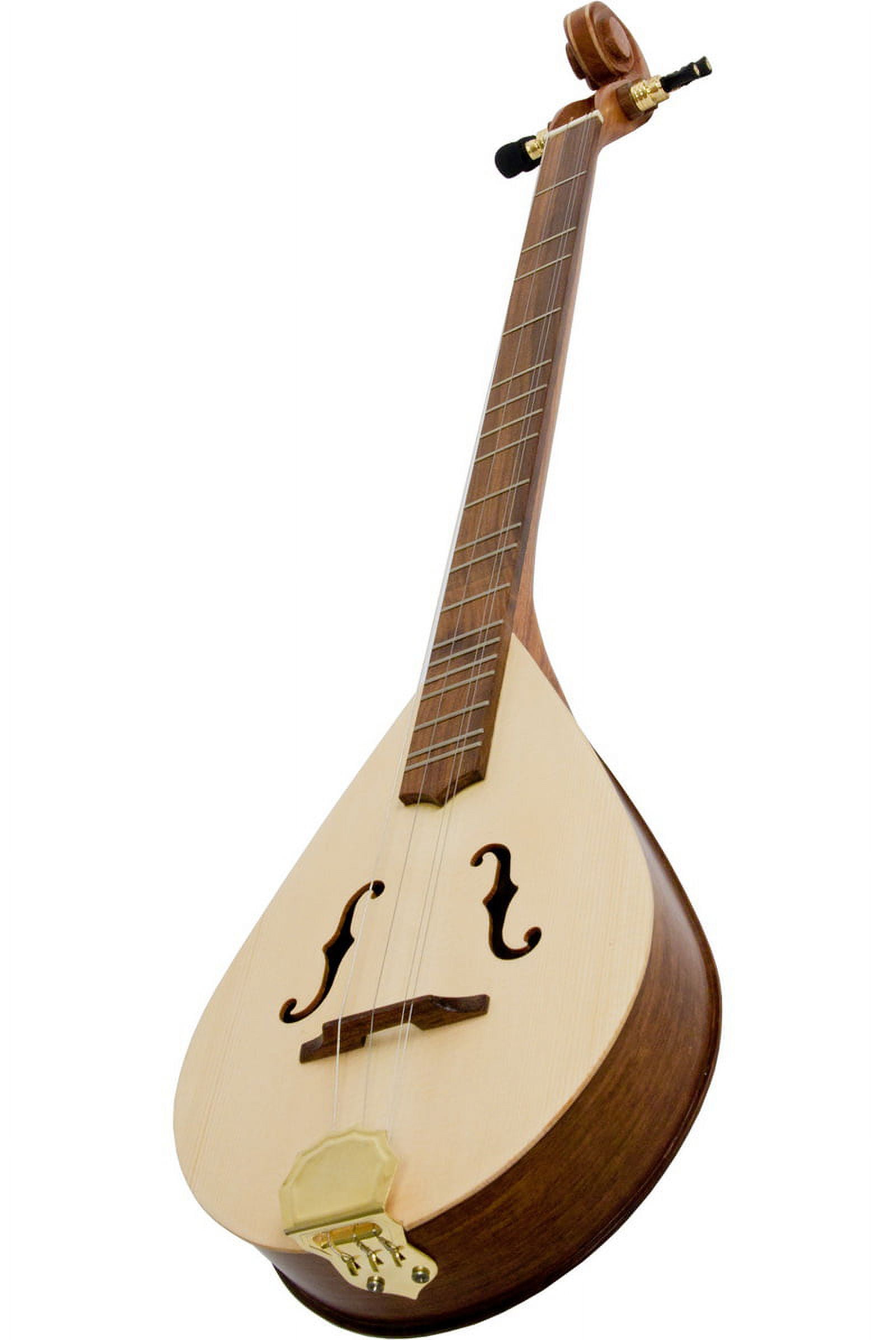 Roosebeck Deluxe Wildwood Dulcimer Sheesham F-Holes Scrolled Pegbox