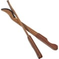 thumbnail image 1 of Roosebeck Dulcimer Hammers Sheesham Leather Padded - Pair, 1 of 1