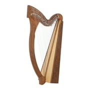 Roosebeck Minstrel Harp 29-String Chelby Levers Sheesham Thistle