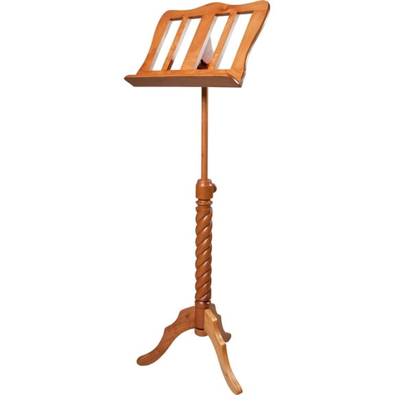 Roosebeck Single Tray Spiral Red Cedar Music Stand