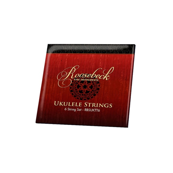 Roosebeck Tenor Uke Titanium 6-String Set