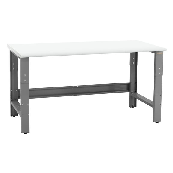 Roosevelt Workbench With LisStat Static Control Laminate Top, 1,200 lb Capacity, 24" Depth 48" Length, 30"-36 Adjustable Height
