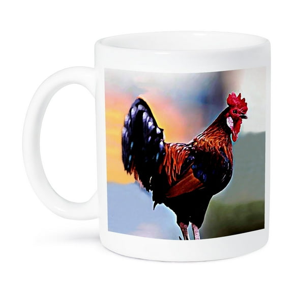 3dRose, Rooster, 15oz Mug