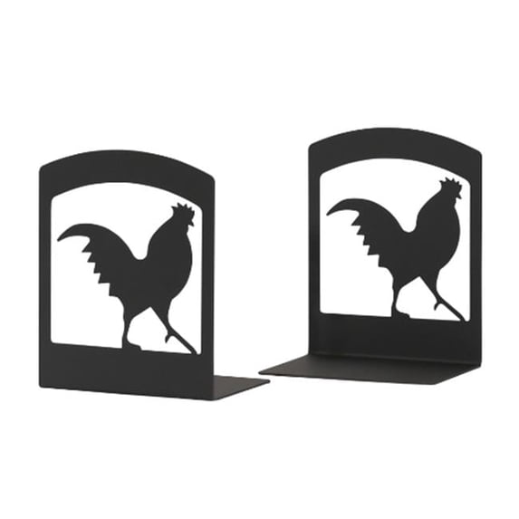 Rooster Bookends