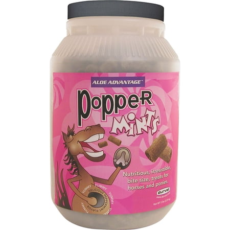 Rooster Booster Popper Mints Equine Ppprmnt 5lb Jar