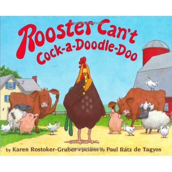 Pre-Owned Rooster Can't Cock-A-Doodle-Doo Paperback - USED