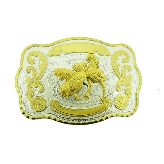 Rooster Cockfighting Belt Buckle New Men Women Cowboy Cowgirl Western Rodeo Texas Style