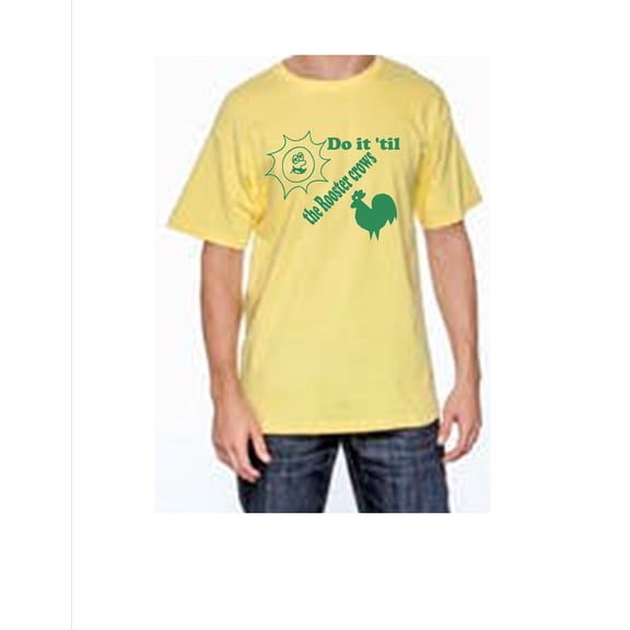 Rooster Crow / Chicken shirt / Funny T-shirts/ Made to Order Designs by Big Bear Designs