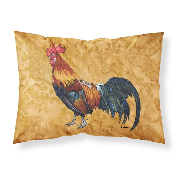 Rooster Fabric Standard Pillowcase