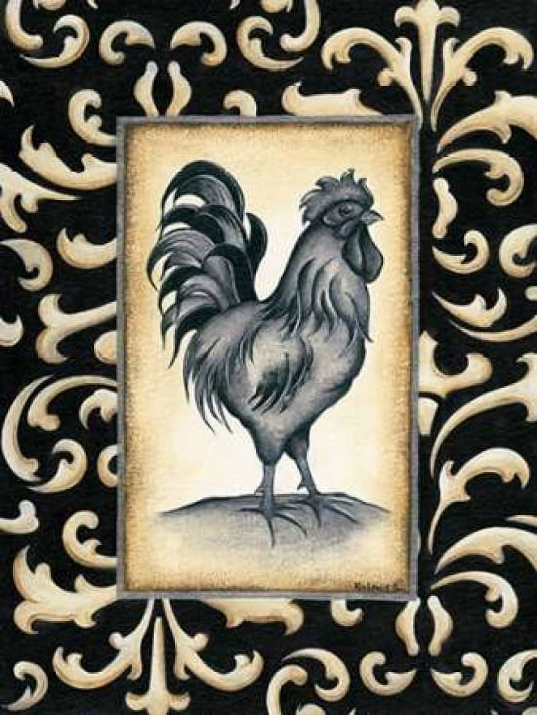 Rooster I Canvas Art - Kim Lewis (18 x 24)