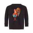 thumbnail image 1 of Rooster In Red Boots Long Sleeve Toddler -Image by Shutterstock,  5 Toddler, 1 of 4