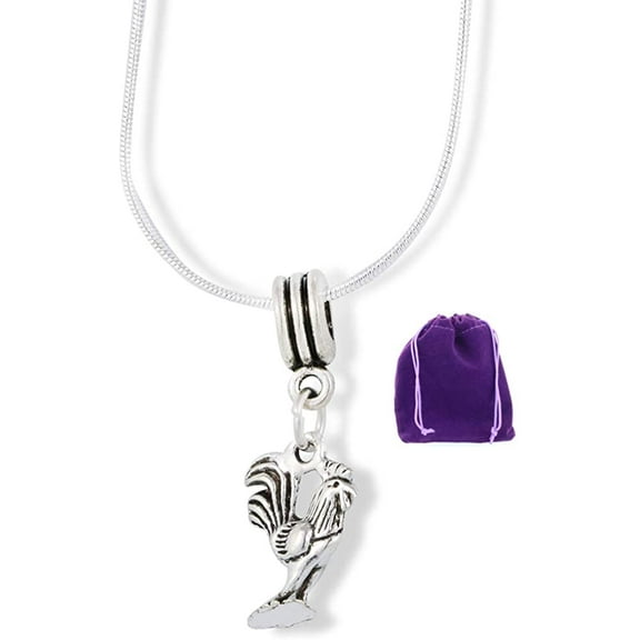 Rooster Jewelry | Chicken Rooster for Rooster Jewerly Lovers or Farm Animal Jewelry for Farmers or Anyone that Enjoys Animals