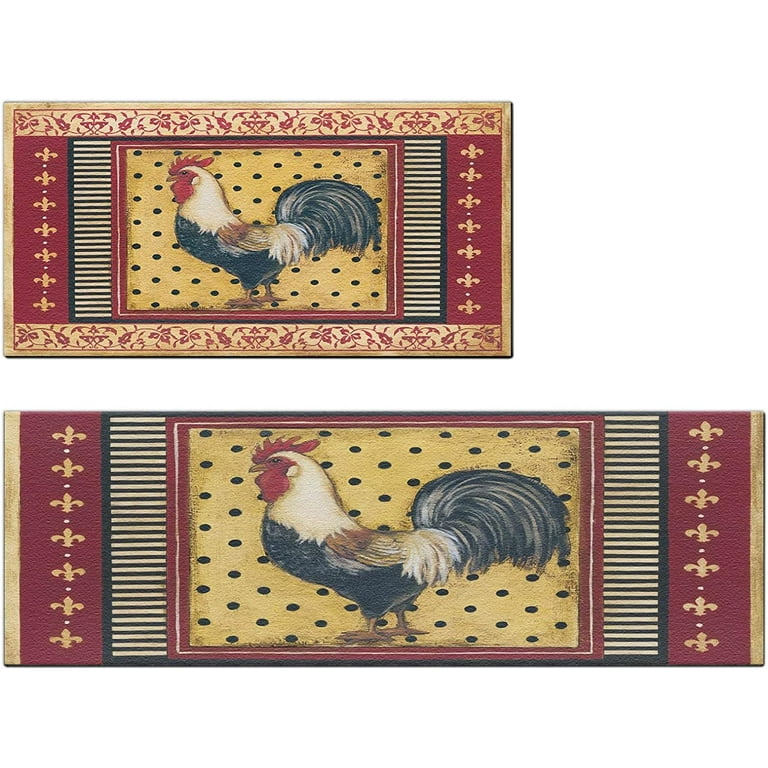 https://i5.walmartimages.com/seo/Rooster-Kitchen-Rugs-Farmhouse-Style-Mats-Floor-Anti-Fatigue-Memory-Foam-Mat-Cushioned-PVC-Leather-Rug-Set-Red-17-3x28-17-3x47-inch_9a749aef-73f9-4e90-a643-b7f1eaf4b5df.f8677ac32d5afa1551bd351bdc9fdd88.jpeg?odnHeight=768&odnWidth=768&odnBg=FFFFFF