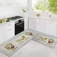 thumbnail image 1 of Rooster Kitchen Rugs for Kitchen Floor, Farmhouse Decor for the Kitchen Mats Cushioned Anti Fatigue 2 Piece Set and Memory Foam Kitchen Mat Set of 2 for Home Kitchen Decor or Office 17"x30"+17"x47", 1 of 6