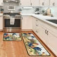 thumbnail image 1 of Rooster Kitchen Rugs and Mats Non Skid Washable Absorbent Microfiber Kitchen Mats for Floor Anti Fatigue Kitchen Mat Set of 2 Rooster Kitchen Decor Stain Resistant 17"x47.2"+17"x23.6", 1 of 5