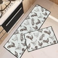 thumbnail image 1 of Rooster Kitchen Rugs and Mats Non Skid Washable Set of 2, Vintage Chicken Hen Kitchen Mats for Floor, Country Farm Kitchen Runner Rug, Rustic Kitchen Decor, 1 of 6
