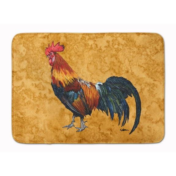 Rooster Machine Washable Memory Foam Mat
