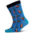 thumbnail image 1 of Rooster Pattern Socks from the Sock Panda Size: Adult Large, 1 of 3