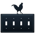 thumbnail image 1 of Rooster - Quadruple Switch Cover, 1 of 2