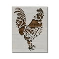 thumbnail image 1 of Rooster Roosters Farm Country Bird Stencil Template Reusable 8.5 x 11 for Painting on Walls, Wood, Etc. By Stencilville, 1 of 2