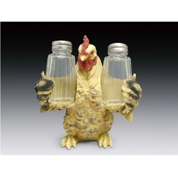 Rooster Salt and Pepper Shaker Set Kitchen Home Decoration Chicken Bird New