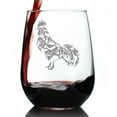 thumbnail image 1 of Bevvee Stemless Wine Glass 17 oz Rooster Gifts for Rooster Lovers Wine Glasses, 1 of 4