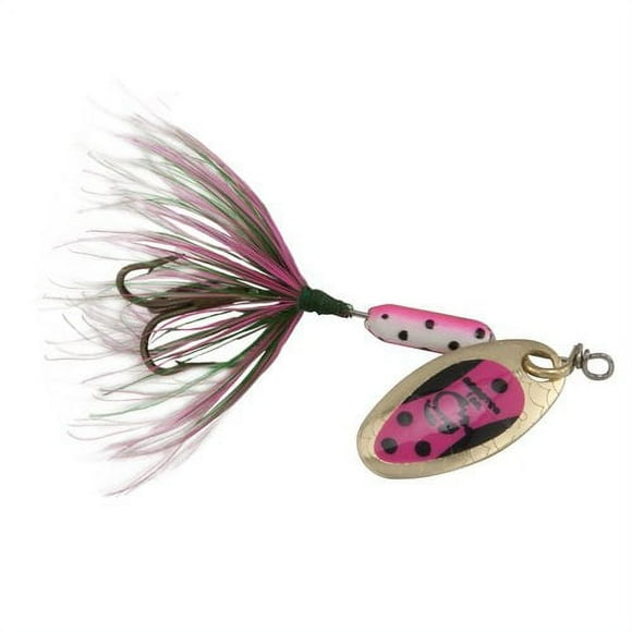 Rooster Tail, Inline Spinnerbait Fishing Lure, Rainbow, 1/24 oz
