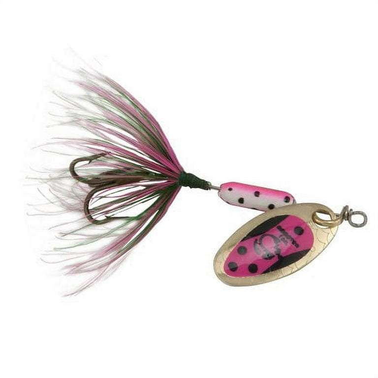 Rooster Tail, Inline Spinnerbait Fishing Lure, Rainbow, 1/24 oz 