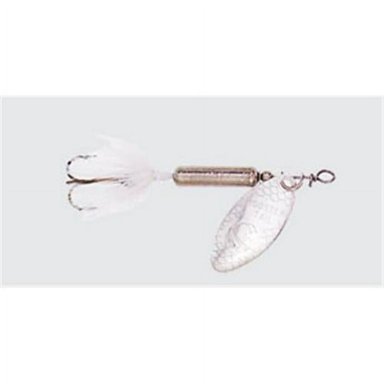 Rooster Tails 214-CHWT Chrome White 3/8 oz Fishing Spinnerbait Freshwater  Lure