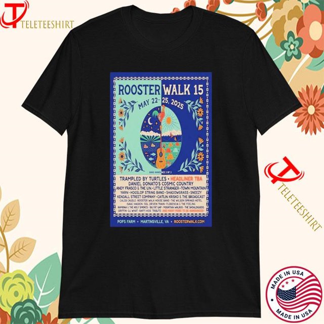Rooster Walk 15 Festival Pop’s Farm Martinsville VA May 2225 2025 T