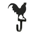 thumbnail image 1 of Rooster Wall Hook Extra Small - Black, 1 of 1
